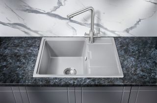 Мойка для кухни Milacio Navarra 65 Cuarzo MC.77063 серый металлик