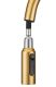 Мойка для кухни Milacio Denia 68 Steel MC.77418 в комплекте со смесителем и коландером брашированное золото