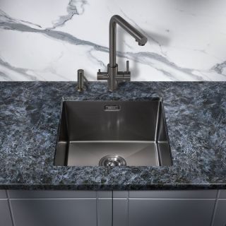 Мойка для кухни Milacio Denia 44 Steel MC.77439 воронёная сталь