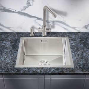 Мойка для кухни Milacio Denia 48 Steel MC.77440 нержавеющая сталь