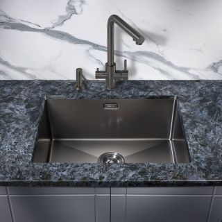 Мойка для кухни Milacio Дения 58 MC.77459 сталь воронёная
