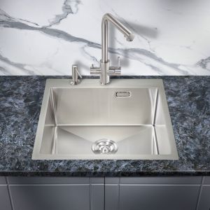 Мойка для кухни Milacio Denia 51 Steel MC.77480 нержавеющая сталь