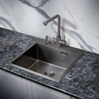 Мойка для кухни Milacio Дения 51 MC.77489 сталь воронёная