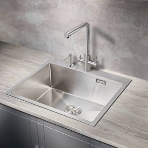 Мойка для кухни Milacio Denia 59 Steel MC.77490 нержавеющая сталь