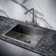 Мойка для кухни Milacio Дения 59 MC.77499 сталь воронёная