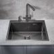 Мойка для кухни Milacio Дения 59 MC.77499 сталь воронёная