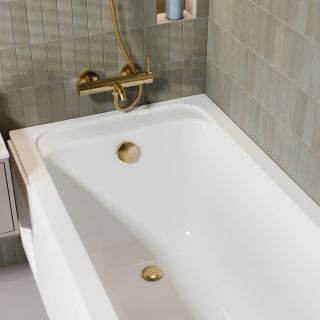 Слив-перелив для ванны Milacio Ультра 014 MCU.014.GD золото