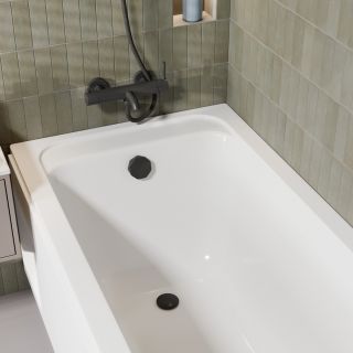 Слив-перелив для ванны Milacio Ультра 014 MCU.014.MB чёрный матовый