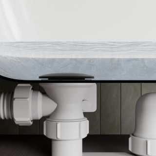 Слив-перелив для ванны Milacio Ультра 014 MCU.014.MB чёрный матовый