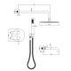 Душевой комплект Milacio Ультра MCU.150.SS сталь нержавеющая