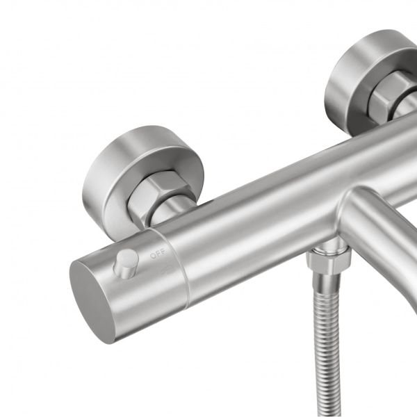 Смеситель для ванны с душем Milacio MCU MCU.350.SS нержавеющая сталь