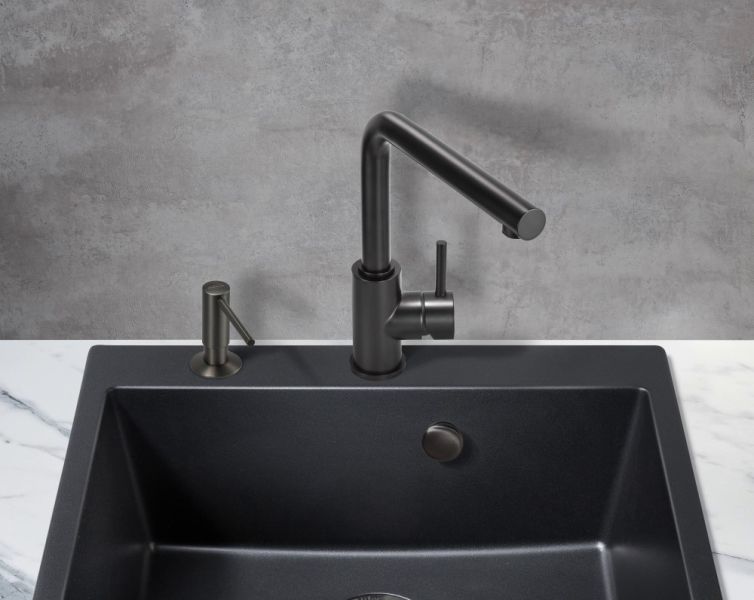 Смеситель для кухни Milacio Ultra MCU.555.TB Total Black