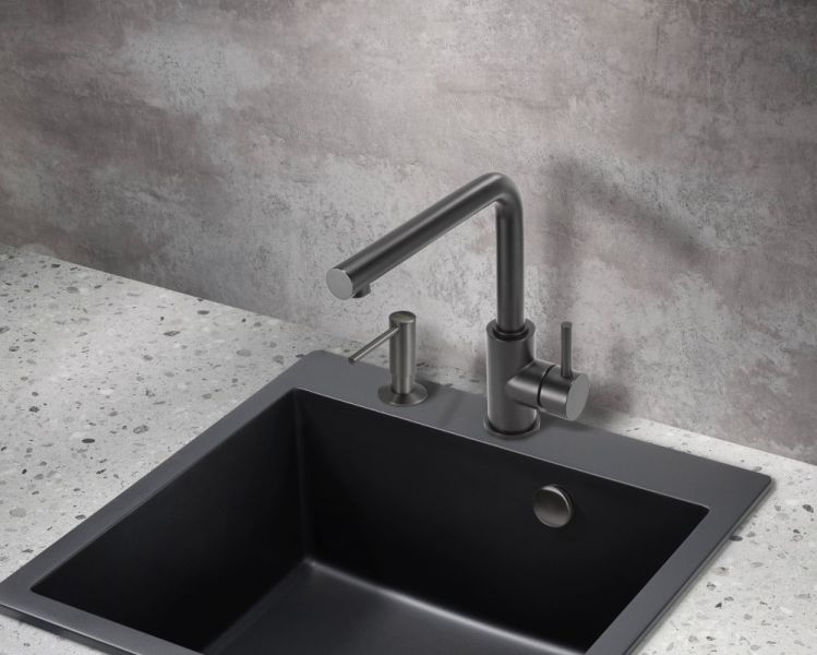 Смеситель для кухни Milacio Ultra MCU.555.TB Total Black