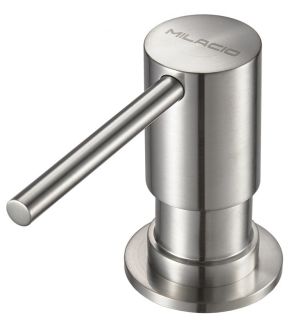 Дозатор для кухонной мойки Milacio MCU.934.SS нержавеющая сталь