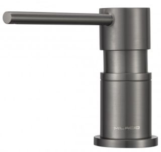 Дозатор для кухонной мойки Milacio MCU.935.GM воронёная сталь