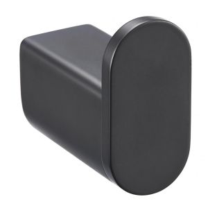 Крючок одинарный Milacio Ultra MCU.960.MB чёрный матовый