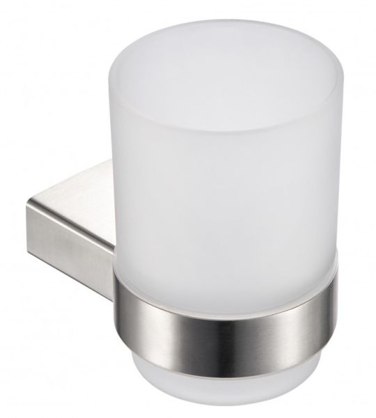 Держатель со стаканом Milacio Ultra MCU.961.SS нержавеющая сталь