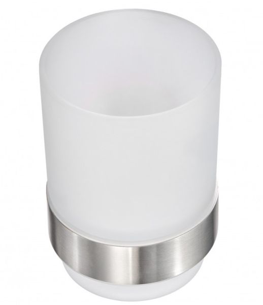 Держатель со стаканом Milacio Ultra MCU.961.SS нержавеющая сталь