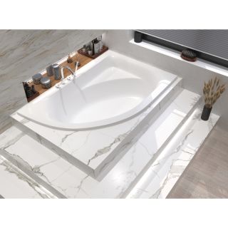 Акриловая ванна WHITECROSS Aquarella 0109.170110.100 правая 170x110 см белый Акриловая ванна WHITECROSS Aquarella 0109.170110.100 правая 170x110 см белый