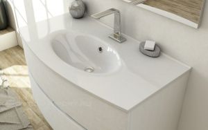 Раковина из искусственного мрамора Cezares 101x52 50195