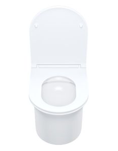 Подвесной унитаз IDDIS Sena SENRDSEi25 безободковый белый