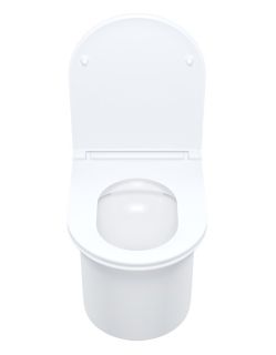 Подвесной унитаз IDDIS Sena SENRDSEi25 безободковый белый Подвесной унитаз IDDIS Sena SENRDSEi25 безободковый белый
