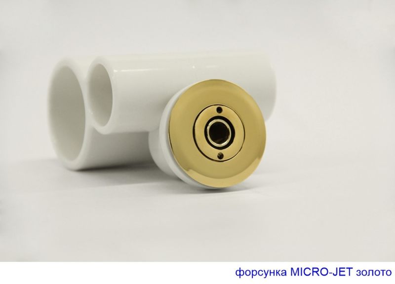 Гидромассажная ванна Whitecross Layla 0102.180080.100.SMART.GL 180x80см Smart золото