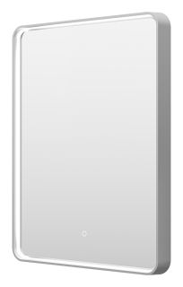 Зеркало с подсветкой Brevita Mercury MER-Rett6-060/80-platinum 60см платина Зеркало с подсветкой Brevita Mercury MER-Rett6-060/80-platinum 60см платина