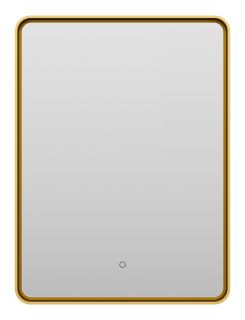 Зеркало с подсветкой Brevita Mercury MER-Rett6-060/80-gold 60см золото Зеркало с подсветкой Brevita Mercury MER-Rett6-060/80-gold 60см золото