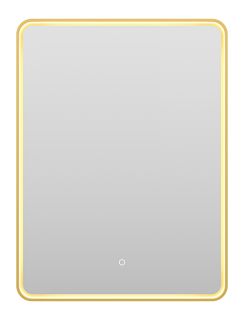 Зеркало с подсветкой Brevita Mercury MER-Rett6-060/80-gold 60см золото Зеркало с подсветкой Brevita Mercury MER-Rett6-060/80-gold 60см золото