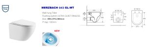 Унитаз подвесной Weltwasser WW Merzbach 043GL-WT 10000009939 белый