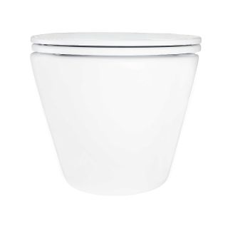 Унитаз-моноблок Azario Songo AZ-5180T-WHT безободковый торнадо белый