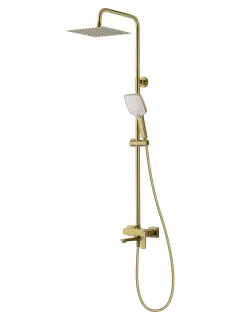 Душевая стойка Wonzon & Woghand Forza WW-739031-BG брашированное золото
