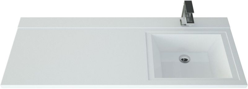 Раковина над стиральной машинкой Andrea Cosmos 120см правая белый 4680028070344