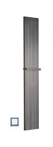 Полотенцесушитель электрический Boheme Flat 725-GM 25x150 см оружейная сталь