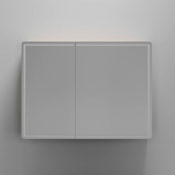 Зеркальный шкаф с LED подсветкой Sancos Mirror MI100EG 99см дуб галифакс натуральный Зеркальный шкаф с LED подсветкой Sancos Mirror MI100EG 99см дуб галифакс натуральный