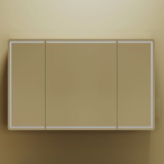Зеркальный шкаф с LED подсветкой Sancos Mirror MI120ECH 119см дуб чарльстон Зеркальный шкаф с LED подсветкой Sancos Mirror MI120ECH 119см дуб чарльстон