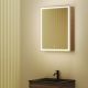 Зеркальный шкаф с LED подсветкой Sancos Mirror MI60ECH 59см дуб чарльстон Зеркальный шкаф с LED подсветкой Sancos Mirror MI60ECH 59см дуб чарльстон