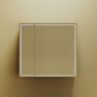 Зеркальный шкаф с LED подсветкой Sancos Mirror MI80ECH 79см дуб чарльстон Зеркальный шкаф с LED подсветкой Sancos Mirror MI80ECH 79см дуб чарльстон