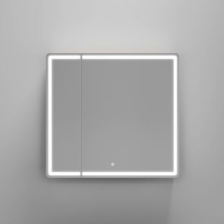 Зеркальный шкаф с LED подсветкой Sancos Mirror MI80EG 79см дуб галифакс натуральный Зеркальный шкаф с LED подсветкой Sancos Mirror MI80EG 79см дуб галифакс натуральный