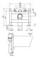 OLI WC 714001 ИНСТАЛЛЯЦИЯ ДЛЯ ПОДВЕСНОГО УНИТАЗА