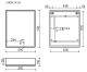 Зеркальный шкаф с LED подсветкой Sancos Mirror MI60ECH 59см дуб чарльстон Зеркальный шкаф с LED подсветкой Sancos Mirror MI60ECH 59см дуб чарльстон