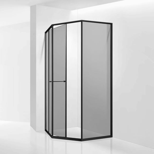 Душевой уголок RGW SV-82B "L" 33328299-34L 90x90 см чёрный