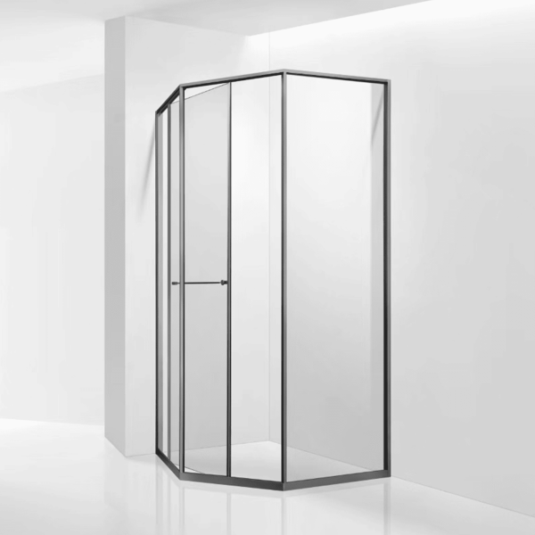 Душевой уголок RGW SV-82Gr "L" 33328299-110L 90x90 см серый