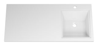 Раковина над стиральной машиной Misty 100см правая Раковина над стиральной машиной Misty 100см правая
