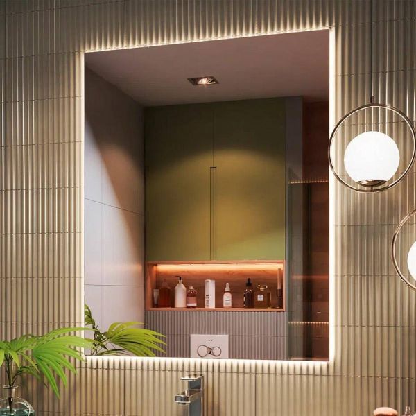 Зеркало с подсветкой Vigo Quadro Comfort 145 80 см