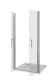 Душевое ограждение Good Door Mokka SD-80-C-WE 80*185 профиль белый, стекло прозрачное