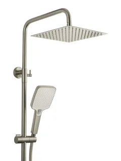 Душевая стойка Wonzon & Woghand Forza WW-739031-BN брашированный никель