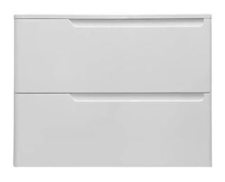 Подвесная тумба с раковиной Kare Luxe ФР-00015243 90см два ящика белый