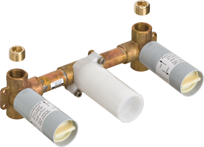 Скрытая часть Hansgrohe 18113180 для смесителя для раковины на 3 отверстия Скрытая часть Hansgrohe 18113180 для смесителя для раковины на 3 отверстия